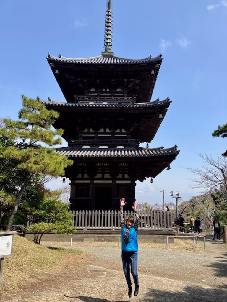 Yokohama Private Tour - Jumping in the air Canadian