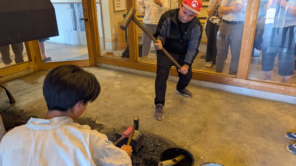 Ishikawa Private Tour - At the Blacksmith