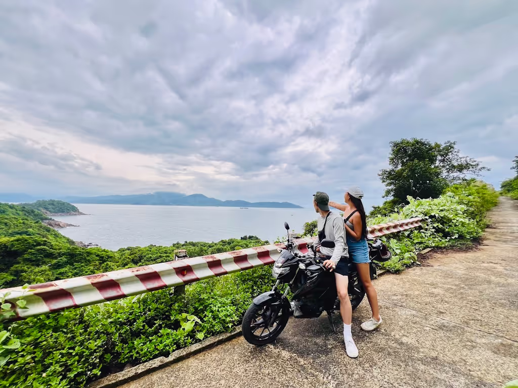 Da Nang Private Tour - Motorbike driving in a hidden gem on Son Tra Mountain, Da Nang