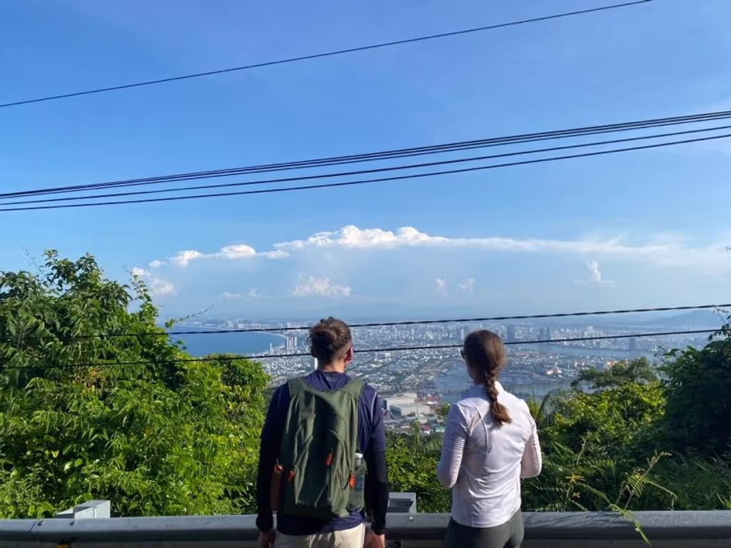 Da Nang Private Tour - City view from Son Tra Mountain