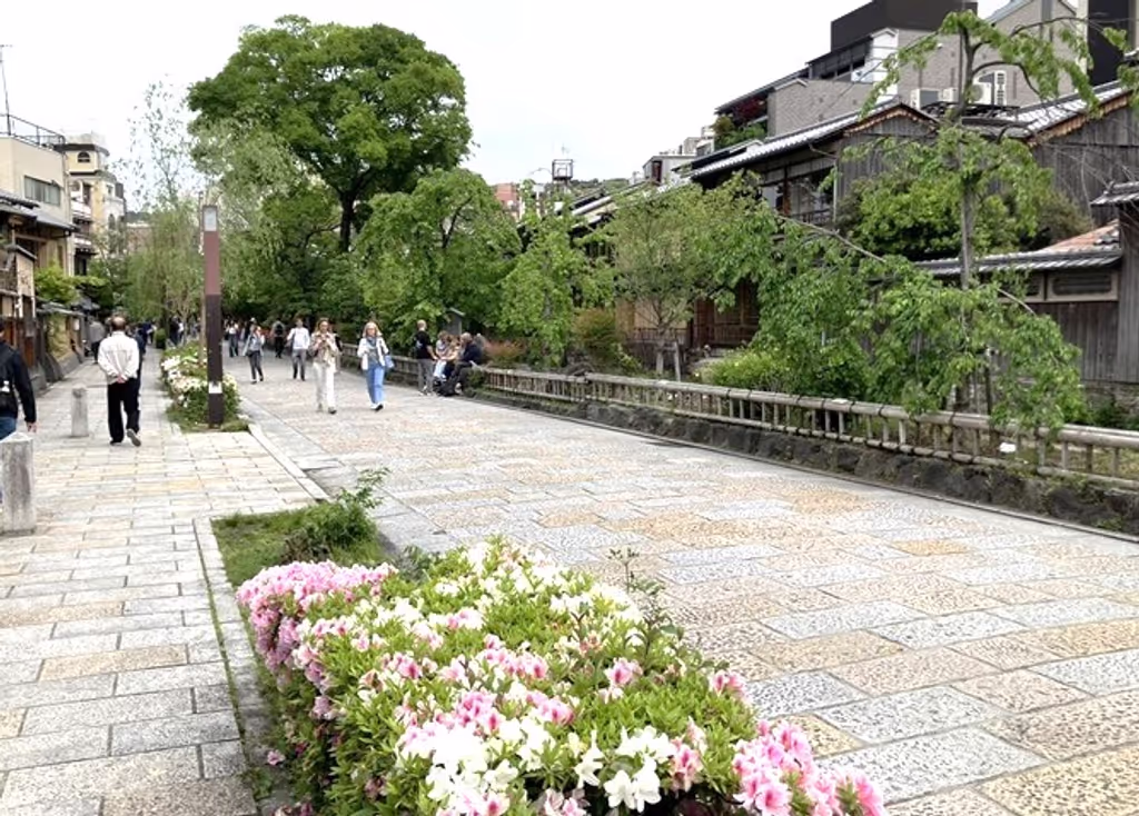 Osaka Private Tour - Footpath at Gion Shirakawa
