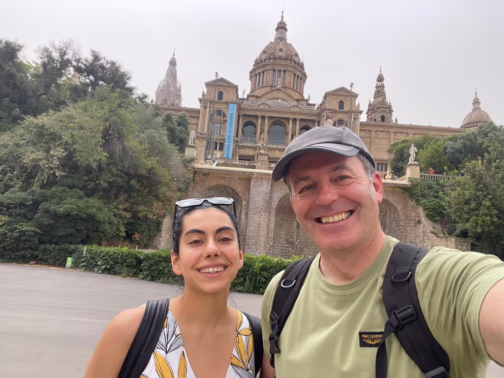 Madrid Private Tour - The walk around Barcelona with dear Walter from Austria.