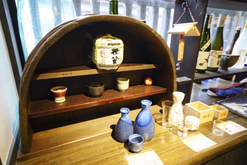 Nagano Private Tour - Many kinds of Sake glasses