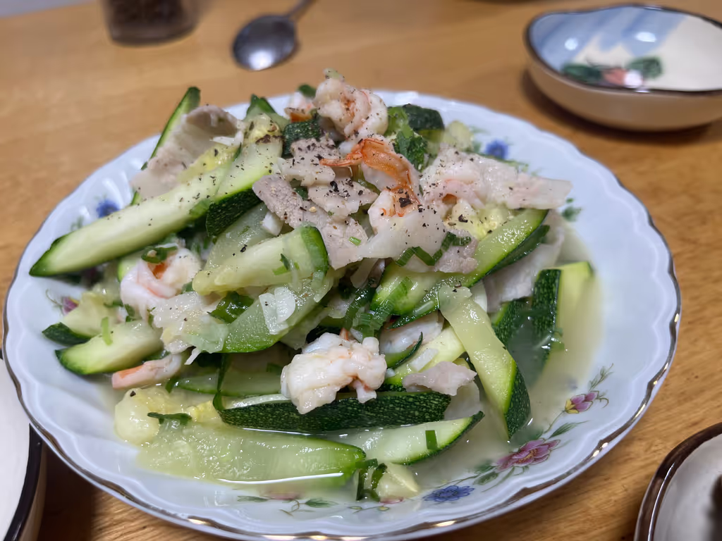 Saitama Private Tour - home-grown vegetable