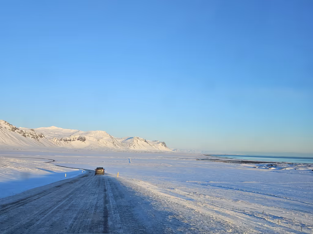 Reykjavik Private Tour - Road travel in winter