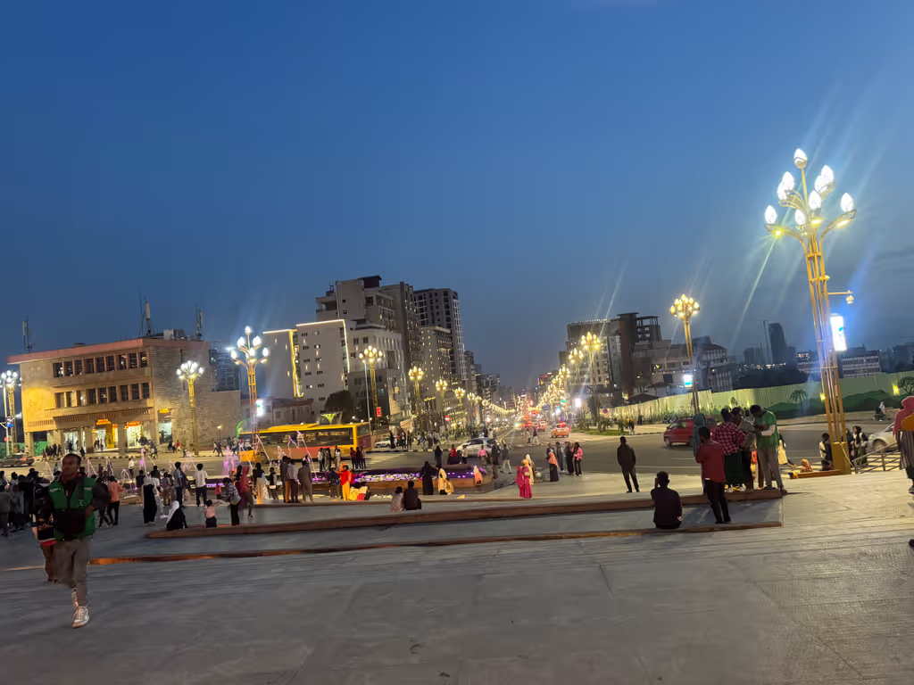 Addis Ababa Private Tour - Addis Ababa at night 