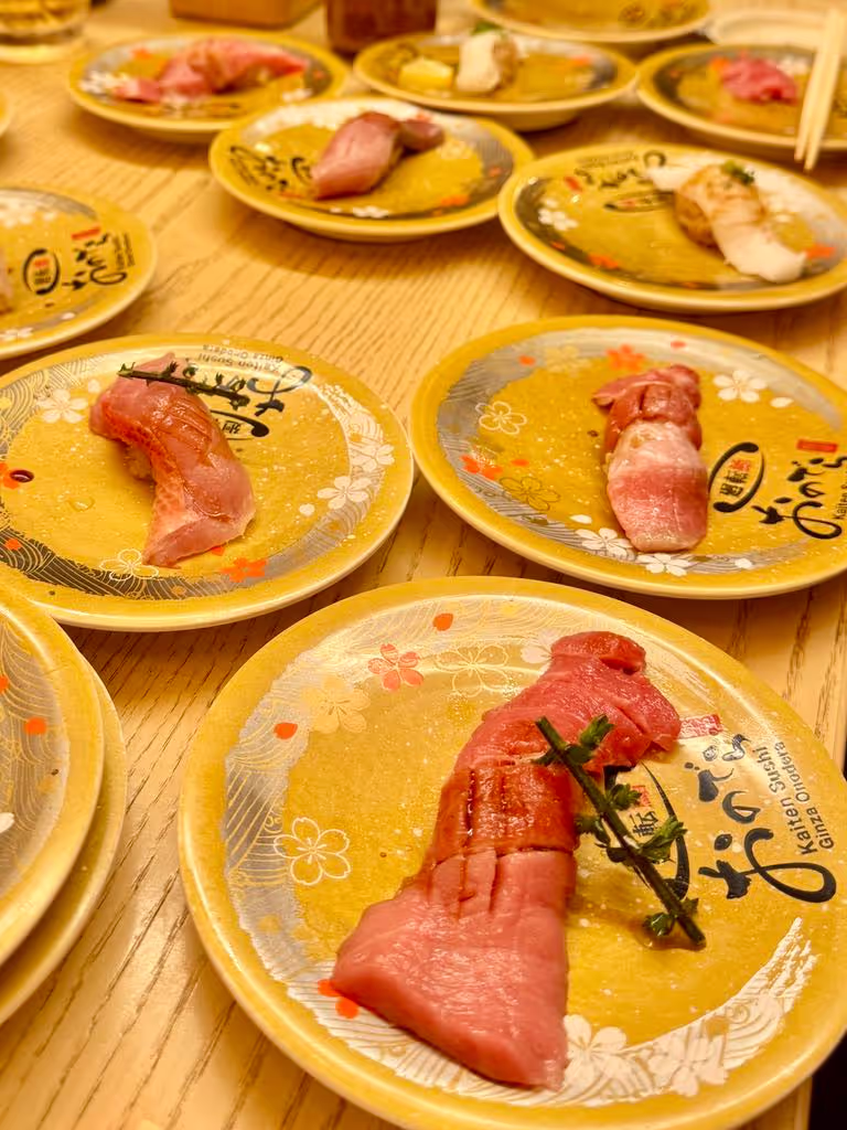 Osaka Private Tour - Conveyor belt Sushi