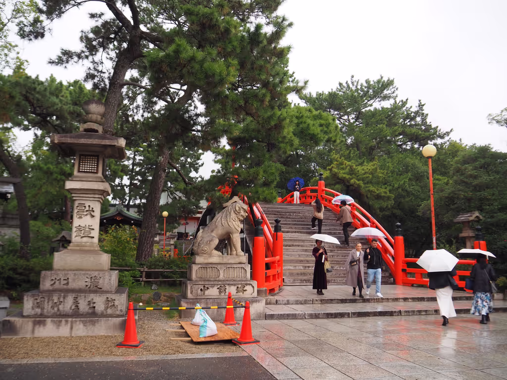 Osaka Private Tour - Sumiyoshi Taisha, one of Osaka’s most iconic shrines.