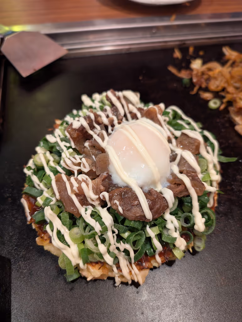 Osaka Private Tour - Osaka’s famous okonomiyaki.