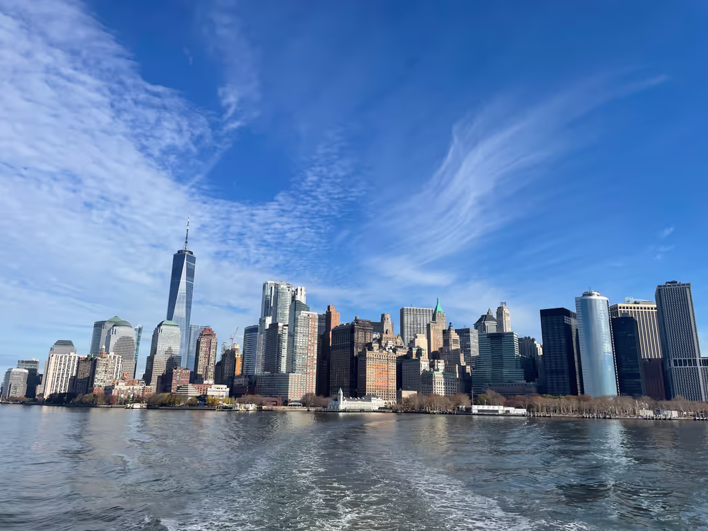 New York Private Tour - Lower Manhattan from the Ferry