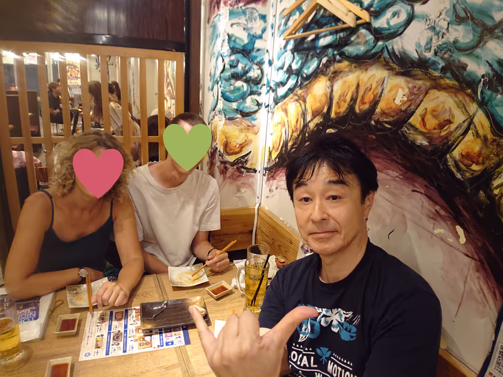 Kanagawa Private Tour - Having a good time talking with happy familiy