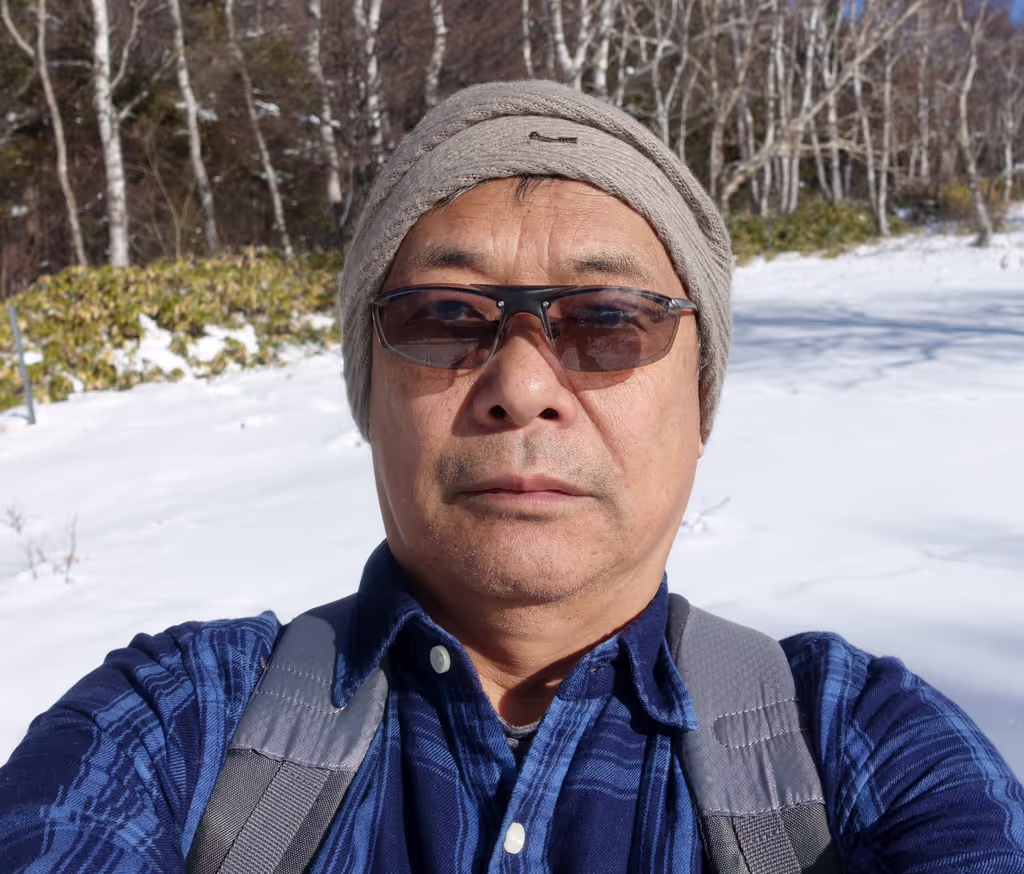 Saitama Private Tour - while snow shoeing in Sugadaira