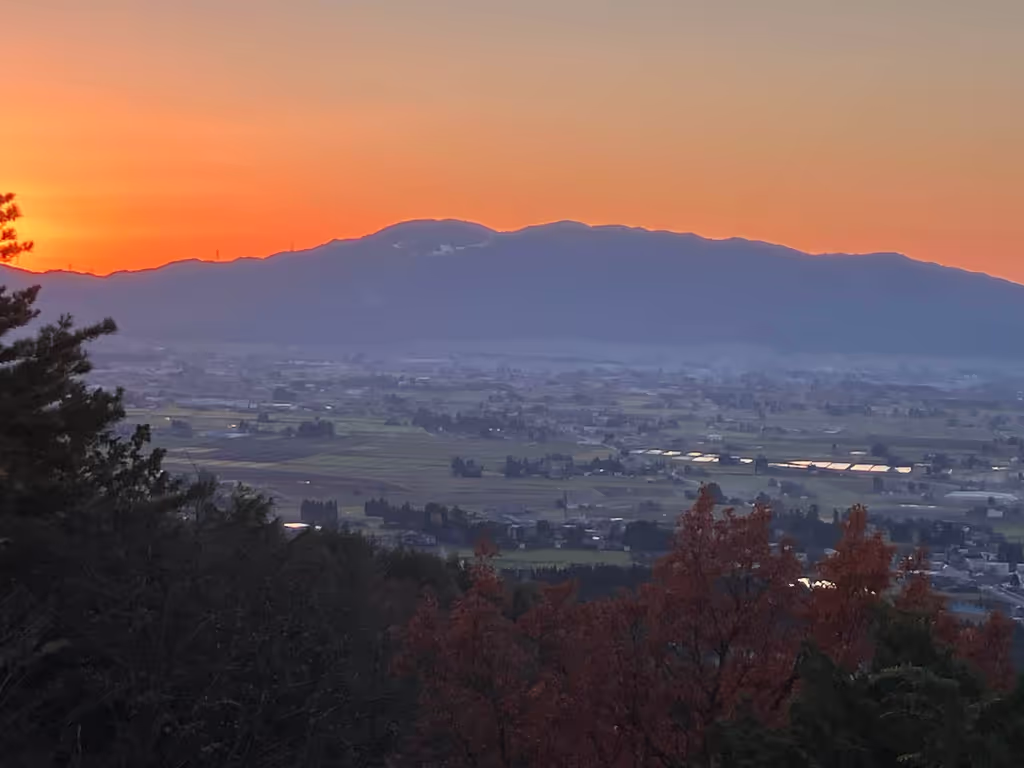 Toyama Private Tour - Tonami Plain with scattered farm houses