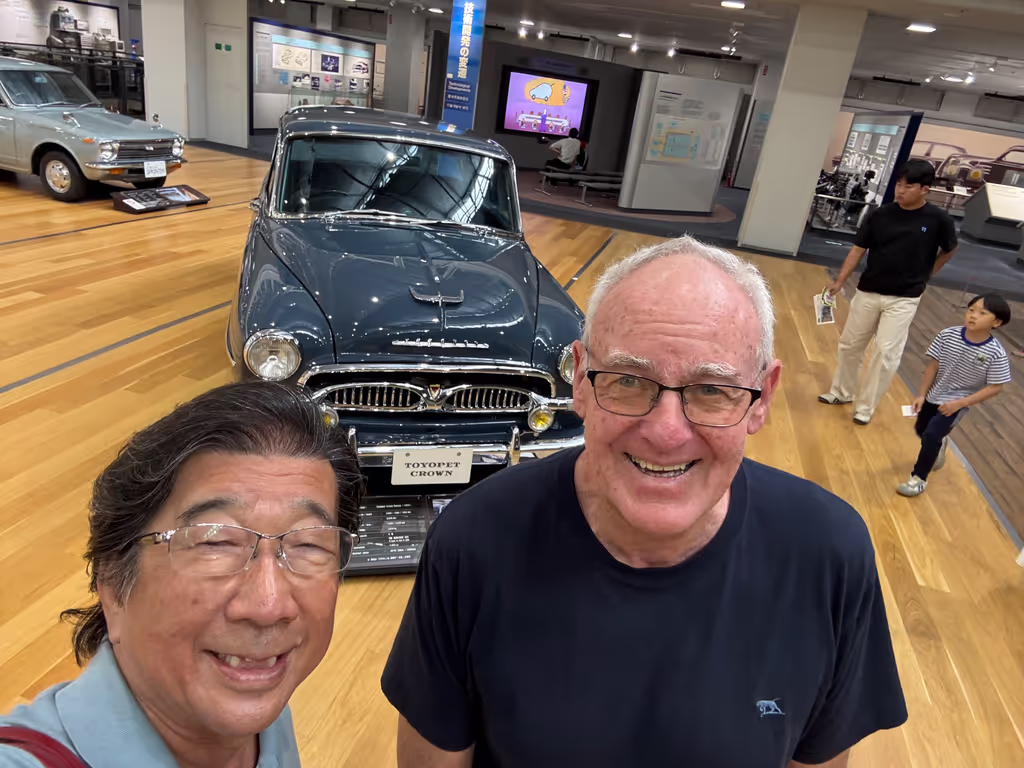 Aichi Private Tour - With Guest from Australia in Toyota commemorative museum (Aichi)