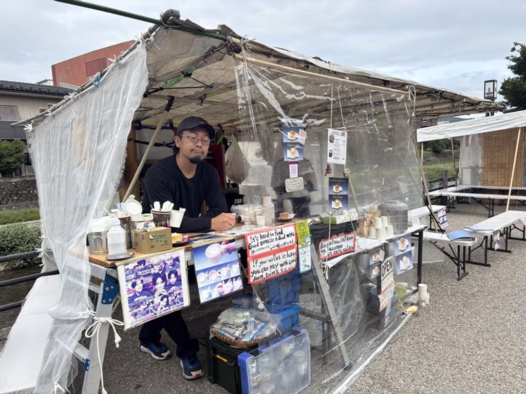 Aichi Private Tour - Master of komacoffeeworks Espresso in Takayama morning marche (Gifu)