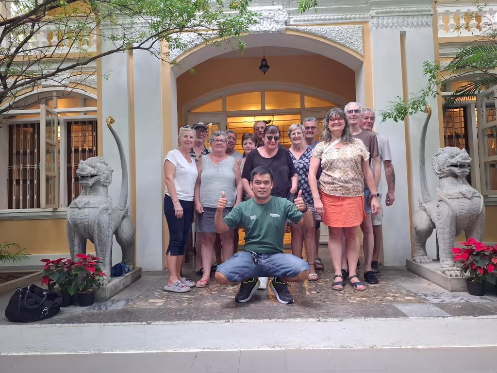 Phnom Penh Private Tour - Beautiful landscape with the Pavilion hotel