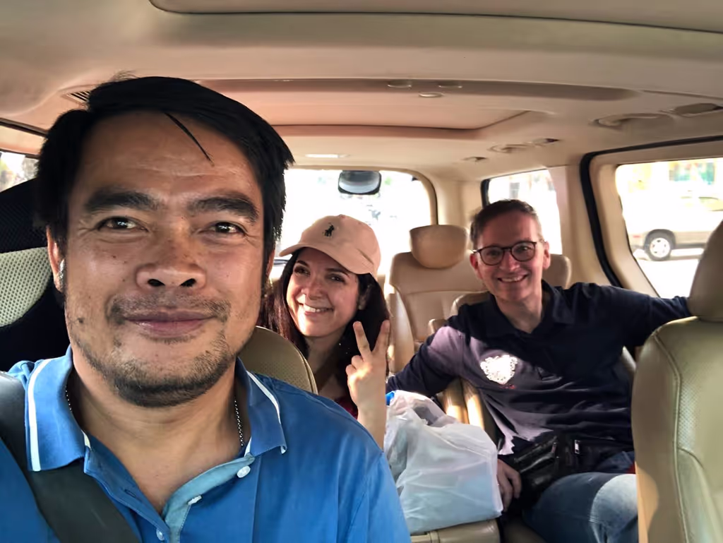 Phnom Penh Private Tour - On the way from Phnom Penh to Oudong Mountain 