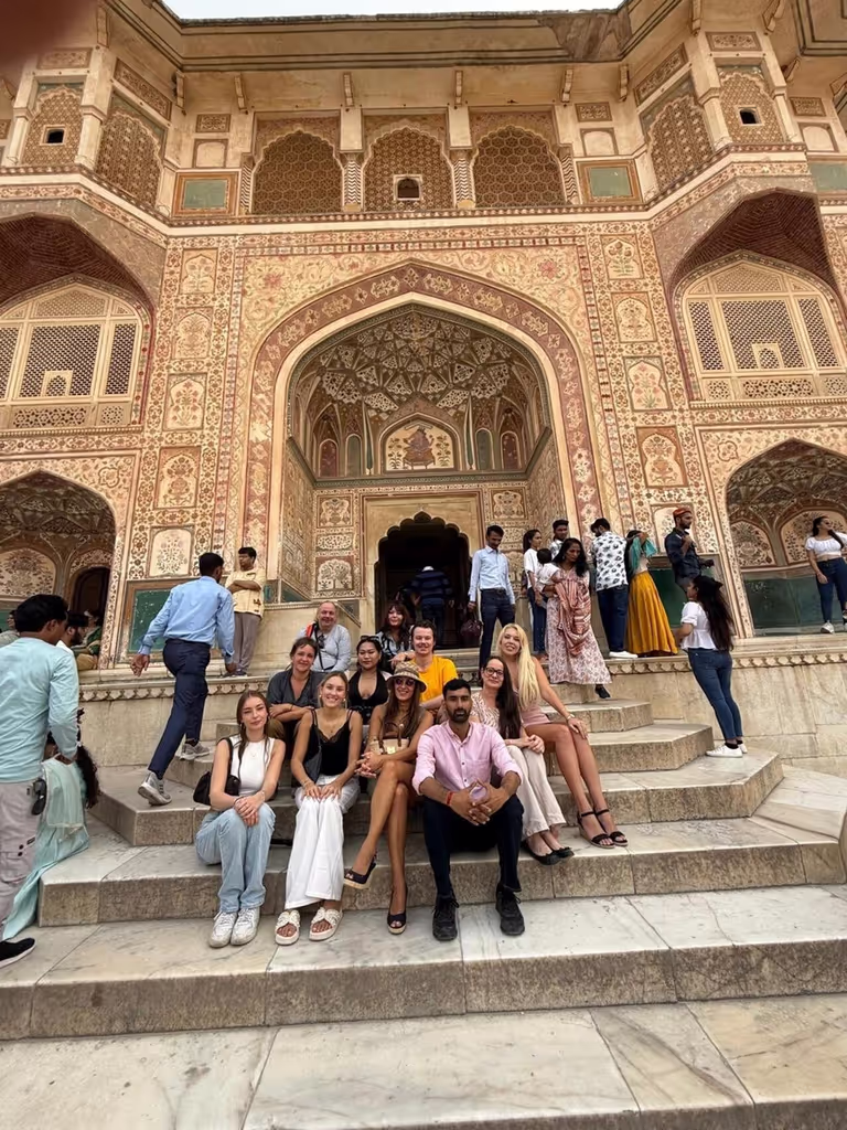 Jaipur Private Tour - Group at Amber Fort