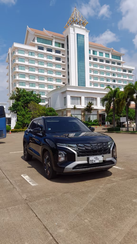 Champasak Private Tour - One of our cars!