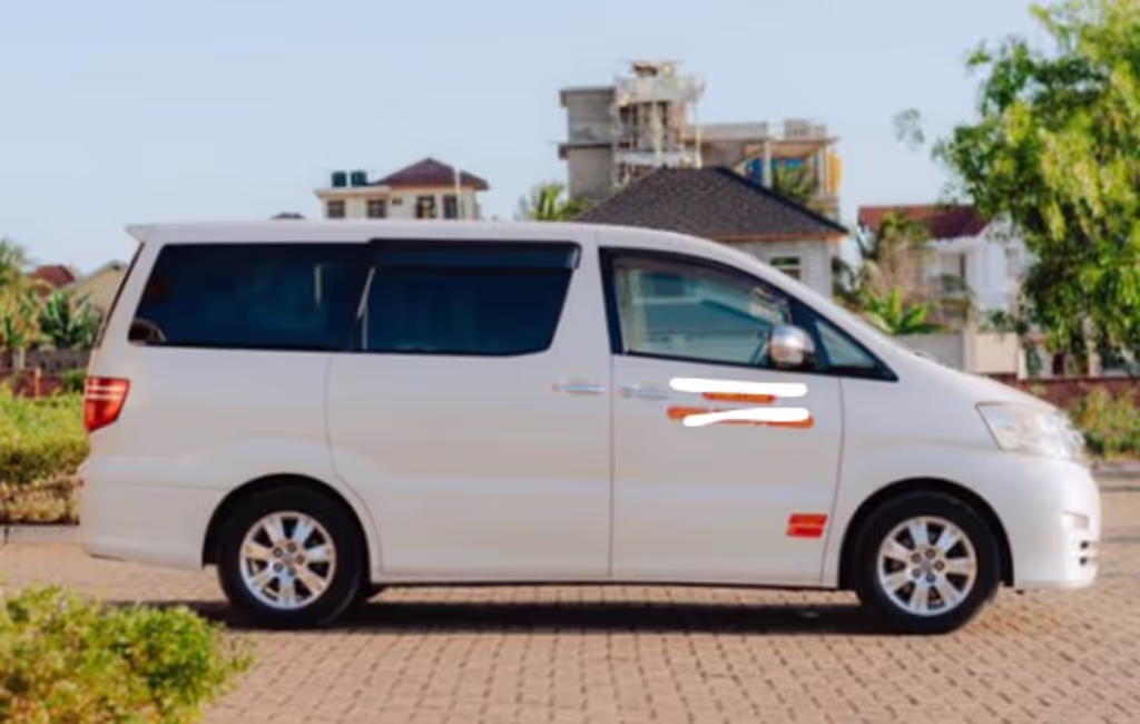 Zanzibar Private Tour - Seven seats Toyota Alphard