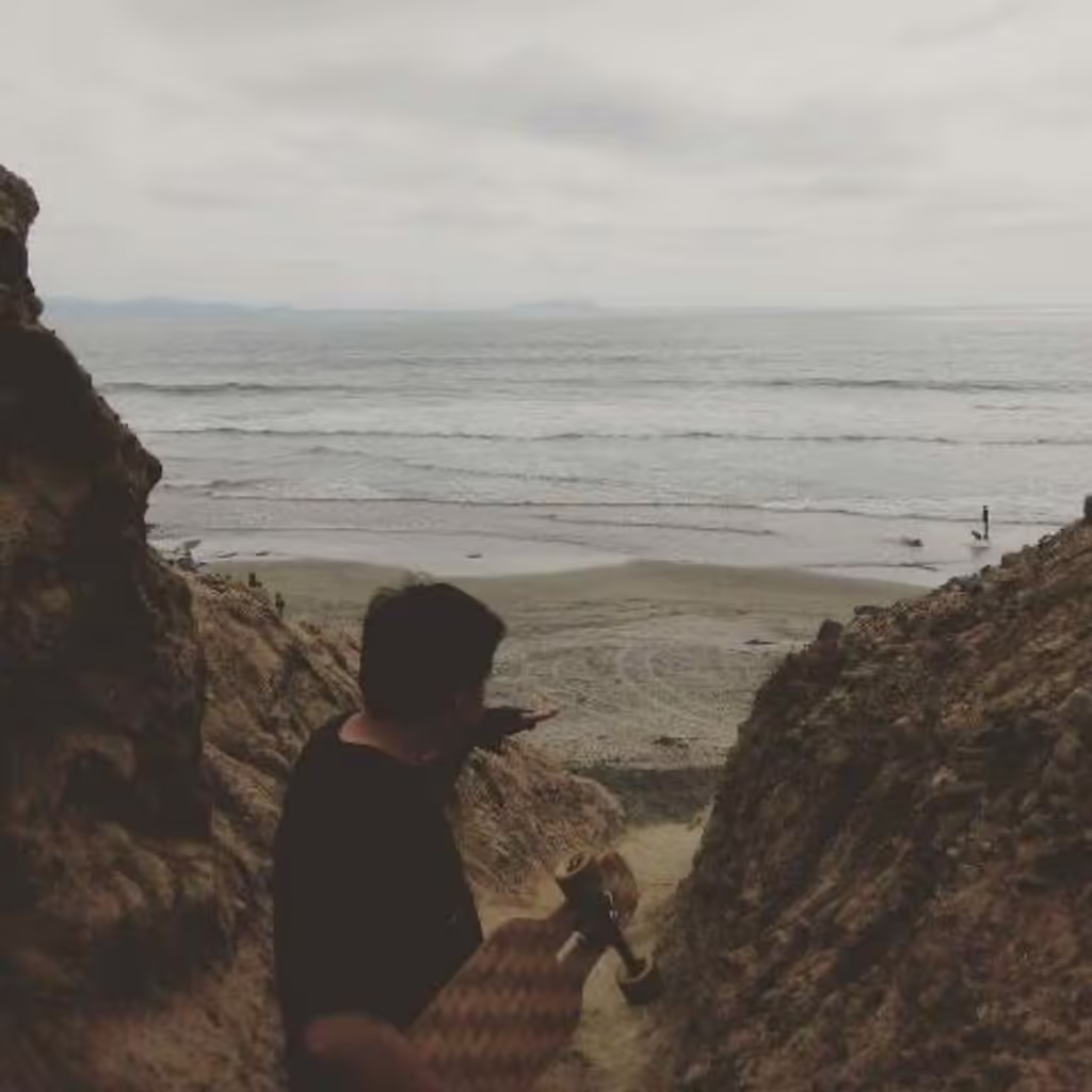 Baja California Private Tour - Longboarding at the Beach in Tijuana.