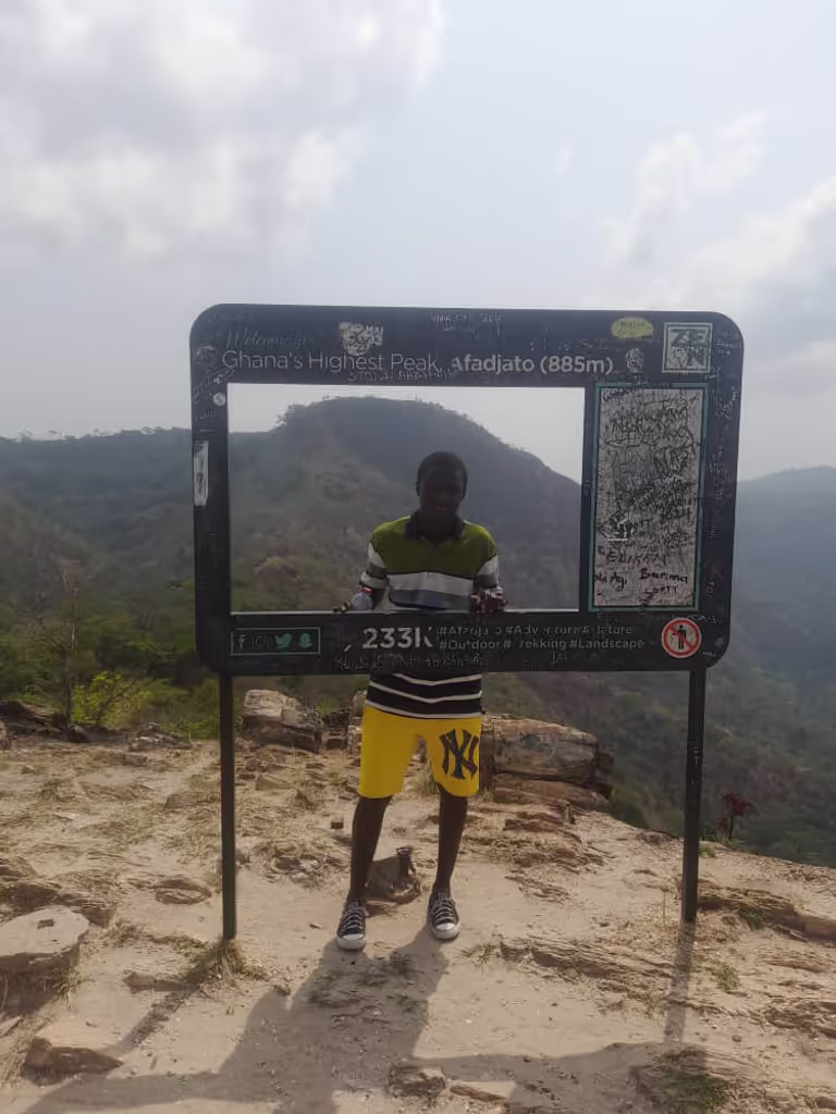 Greater Accra Private Tour - On top of the 2904 feet mountain