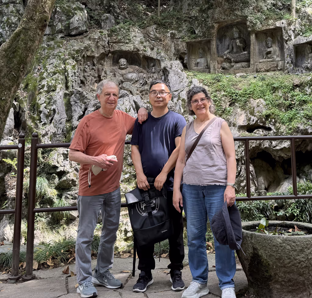 Hangzhou Private Tour - Customer and me