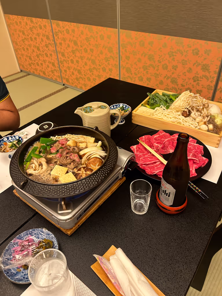 Hyogo Private Tour - Sukiyaki (my favorite)