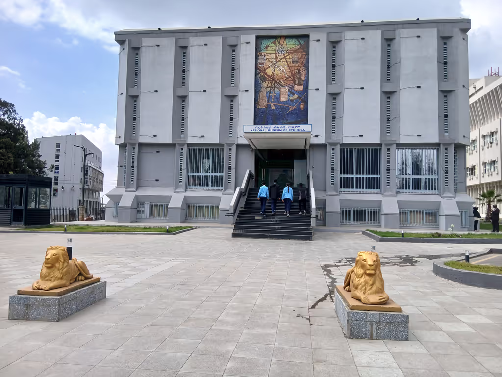 Addis Ababa Private Tour - National Museum of Ethiopia where Lucy is found.