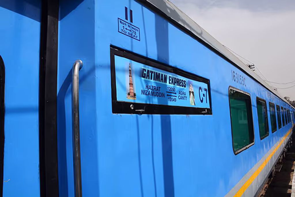 Delhi Private Tour - Train Pic.