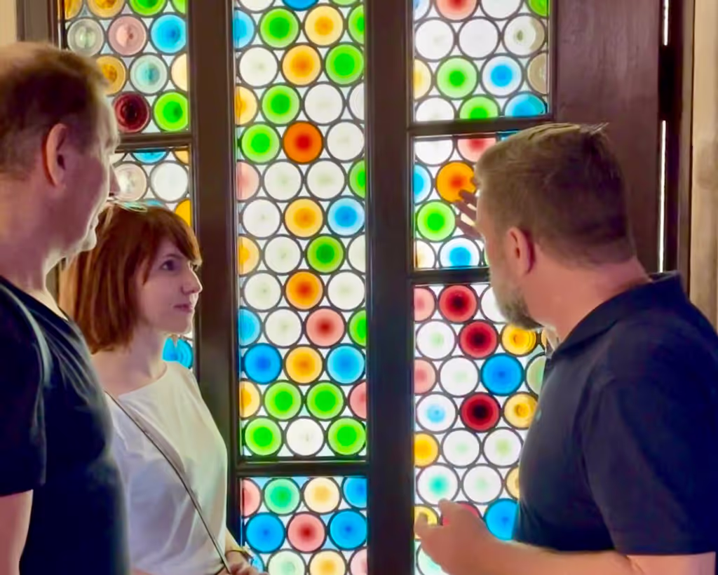 Barcelona Private Tour - Stained glass art work was very popular within the art movement of Modernism.