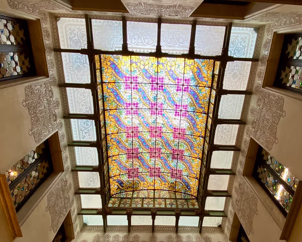 Barcelona Private Tour - Casa Amatller offers surprising details that show the grandeur of this residential building.