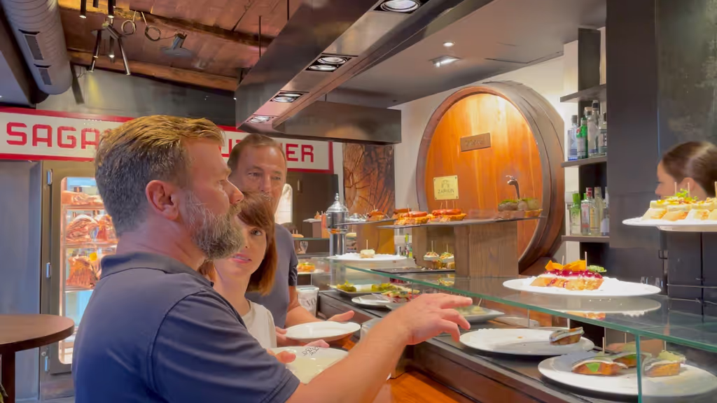 Barcelona Private Tour - Our first food stop is a Basque style tavern.