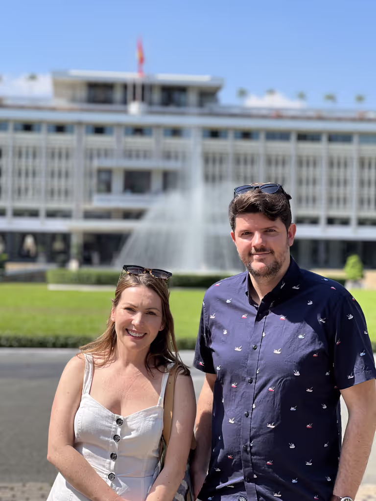 Ho Chi Minh Private Tour - A lovely couple from Germany