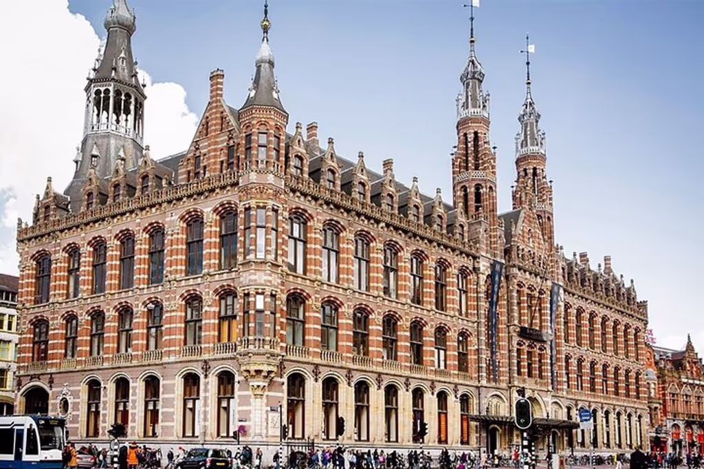 Amsterdam Private Tour - Magna Plaza building ( former the main post office of city of Amsterdam) at Dam Square