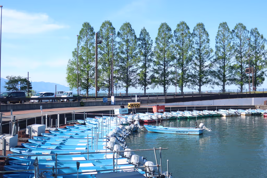 Kyoto Private Tour - Zeze Port at the foot of Omi-Ohashi Bridge