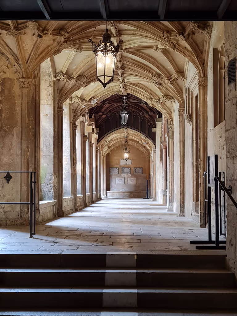 Oxford Private Tour - Old Cloisters, Christ Church