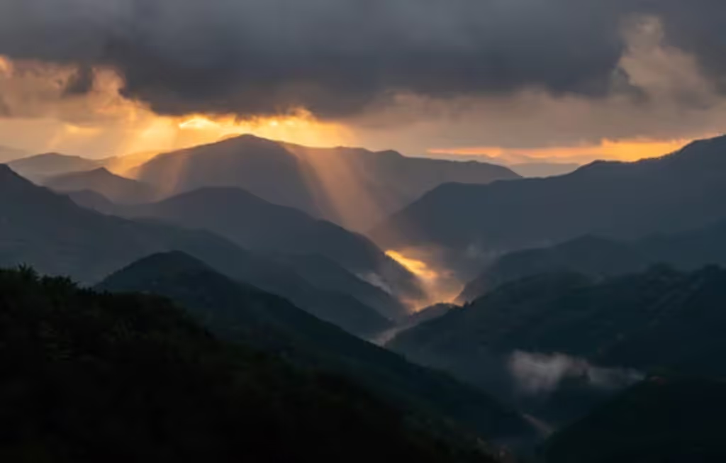 Wakayama Private Tour - angle's laddor seen from Koyasan