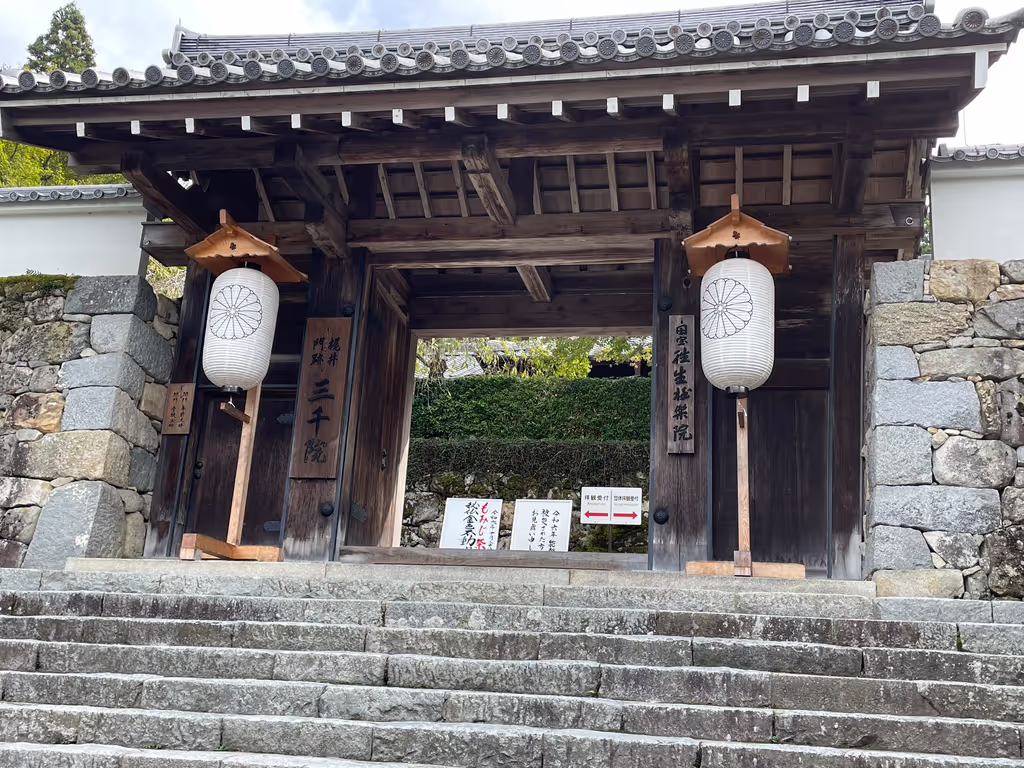 Tokyo Private Tour - 4. Ohara: Sanzen-in (Gate)
