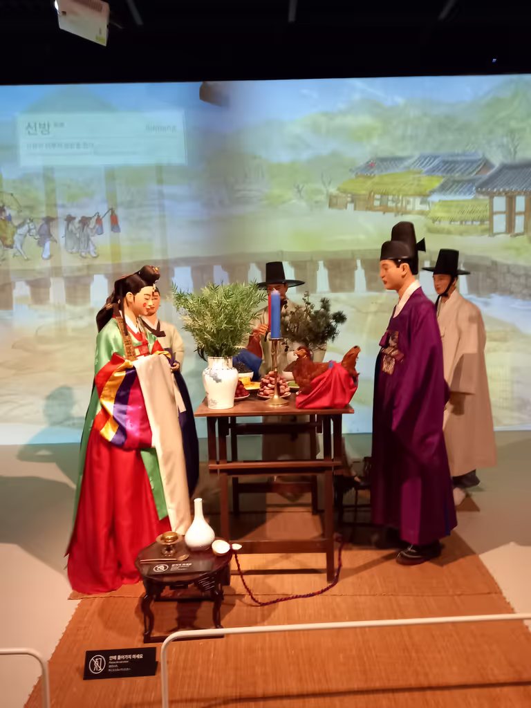 Seoul Private Tour - Folk Museum - weding