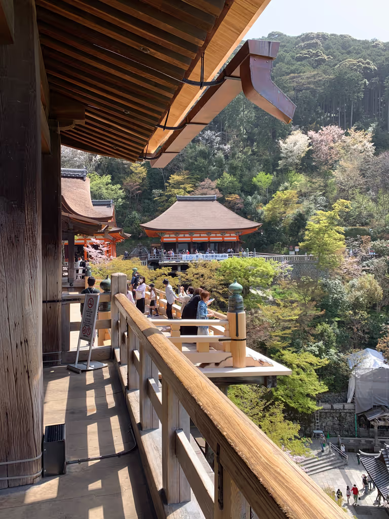 Kyoto Private Tour - Kiyomizudera - terace