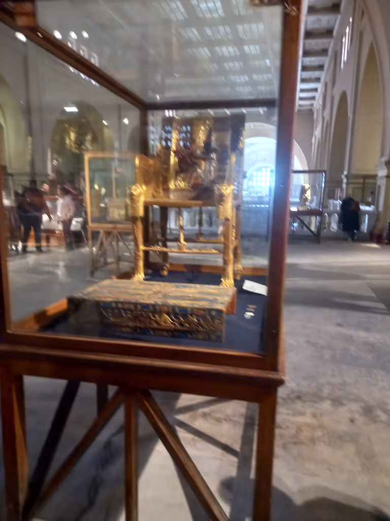 Cairo Private Tour - Throne chair of tutankhamon in Egyptian museum
