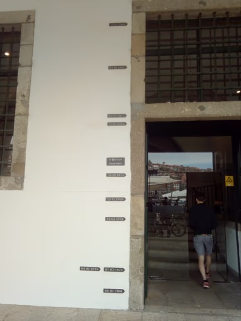 Porto Private Tour - Douro River floods "years" levels on the wall