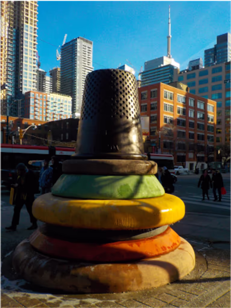 Toronto Private Tour - Fashion district Toronto thimble