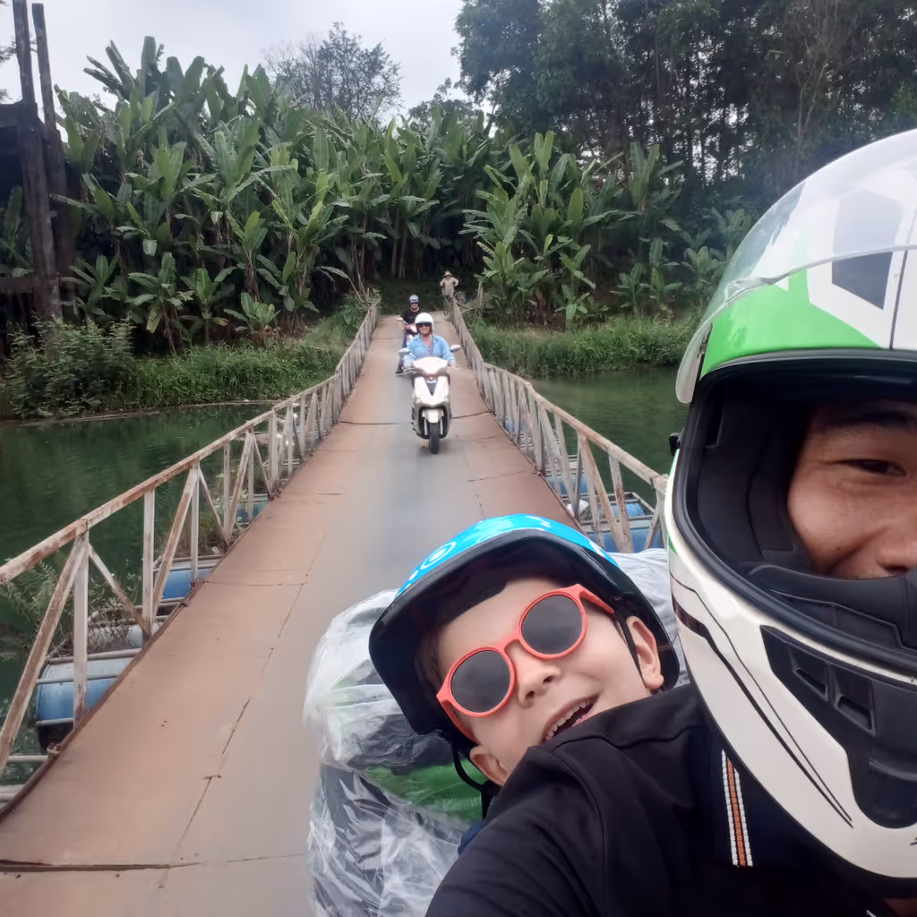 Thua Thien Private Tour - On the bike