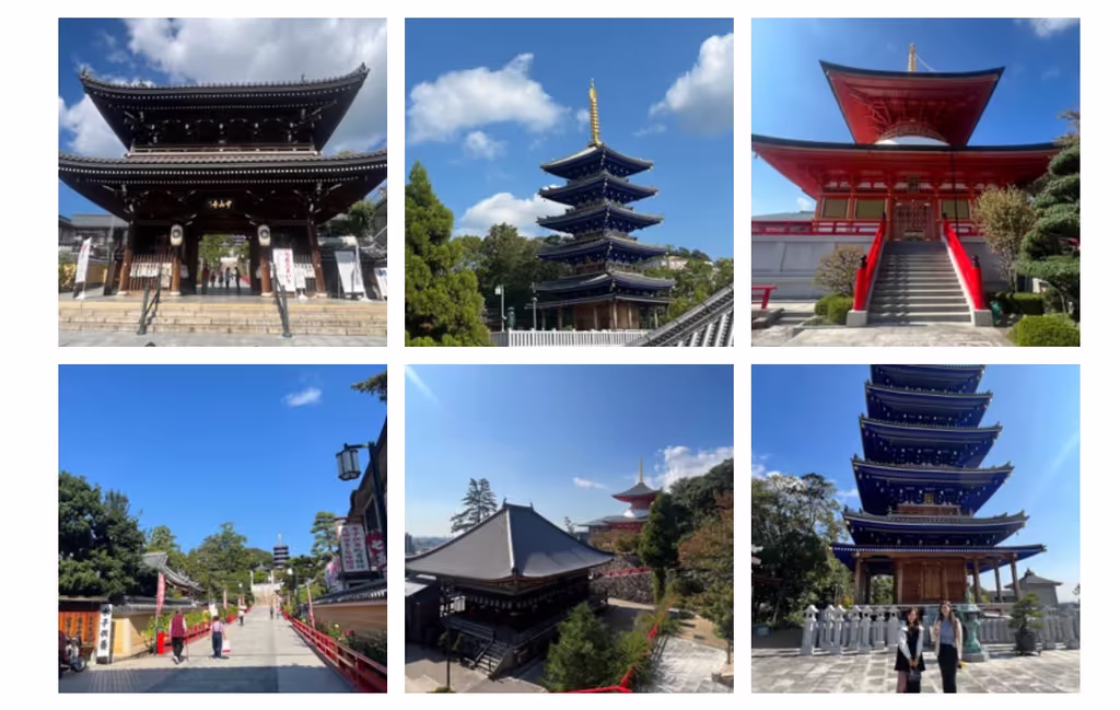 Osaka Private Tour - you can see these architectures in one area