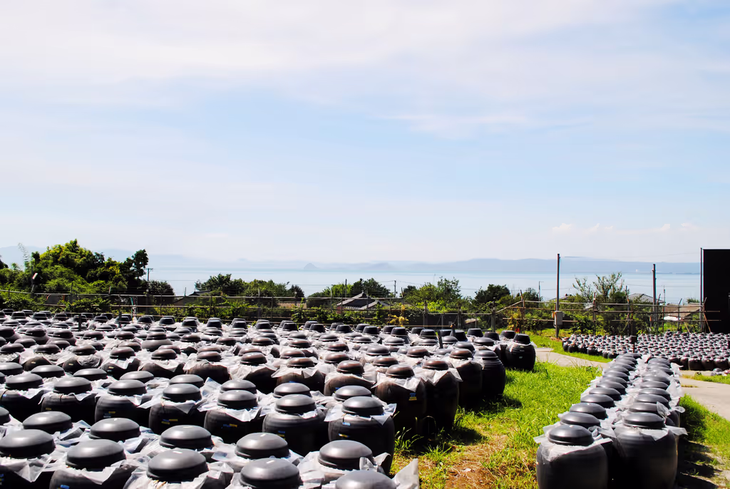 Kagoshima Private Tour - Amber vinegar pots 「©k.p.v.b]