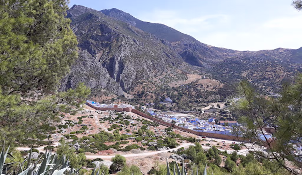 Tangier Private Tour - Panoramic view over Chefchaouen