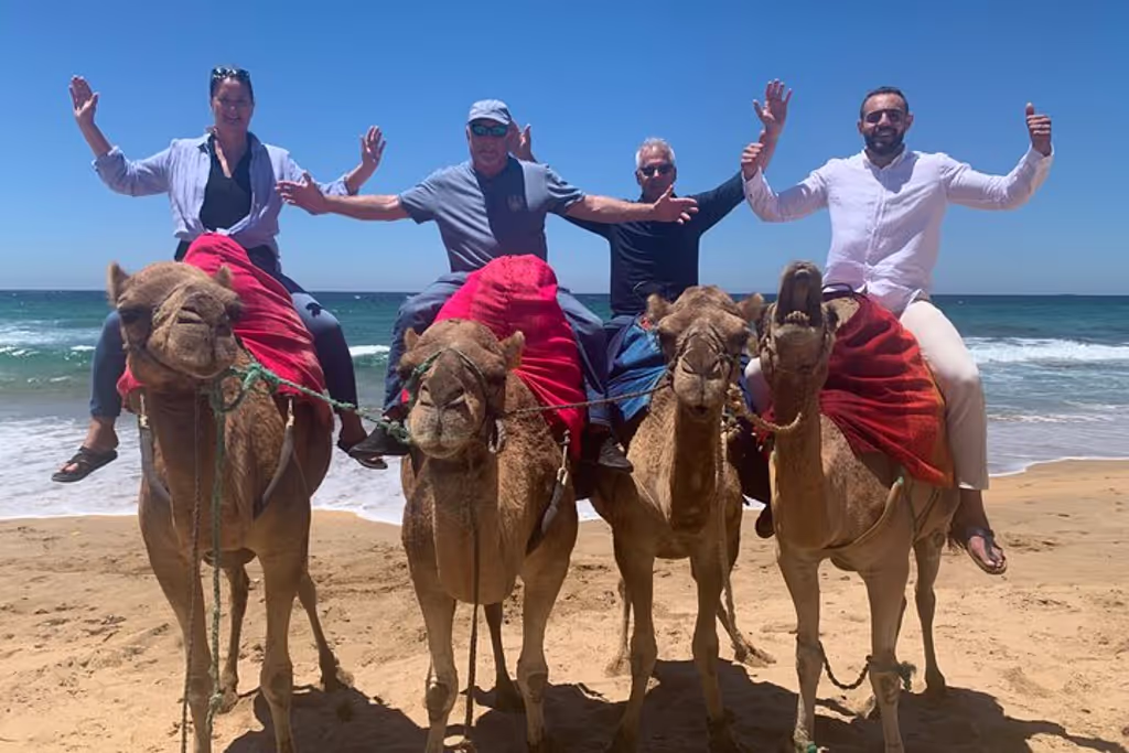 Tangier Private Tour - Camel ride at Achakkar Beach