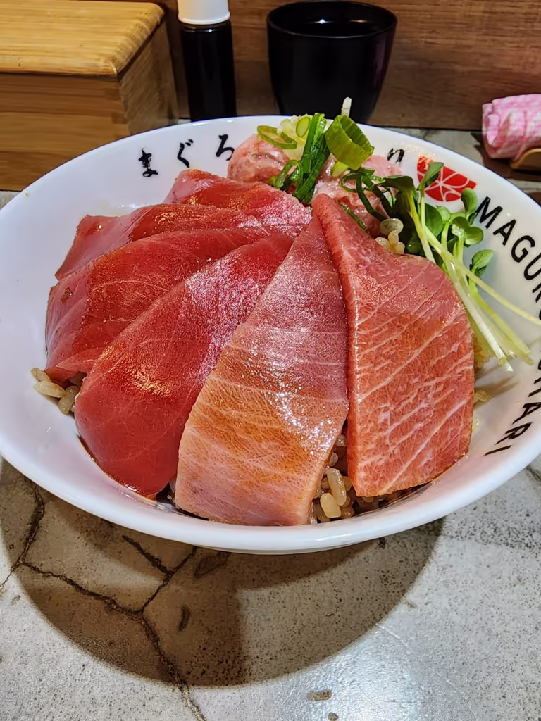 Tokyo Private Tour - Three types of fatty tuna